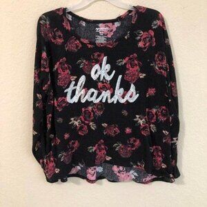 Arizona Jean Co. Floral Top Ok Thanks